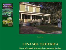 Tablet Screenshot of lunasolesoterica.com
